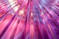 Abstract pink and purple fluted glass close-up