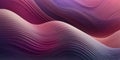 Abstract Pink and Purple Gradient Background with Wavy Lines. Royalty Free Stock Photo