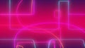 Abstract dark pink purple neon light gradient background. Royalty Free Stock Photo