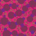 abstract pink and purple seamless vector pattern