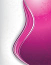 Abstract pink ribbons background