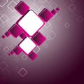 Abstract pink square background