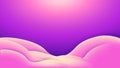 Abstract pink violet background with wavy curved shape. Eps10 vector illustration Royalty Free Stock Photo