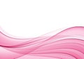 Abstract pink wave Royalty Free Stock Photo