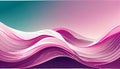 Abstract Pink Wave Vector Background Royalty Free Stock Photo