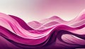 Abstract Pink Wave Vector Background Royalty Free Stock Photo