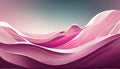 Abstract Pink Wave Vector Background Royalty Free Stock Photo