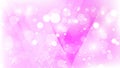 Abstract Pink and White Bokeh Lights Background Royalty Free Stock Photo