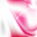 Abstract Pink and White Flow Curves Background Royalty Free Stock Photo
