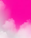 Abstract pink white soft light gradient cloud background in pastel color Royalty Free Stock Photo