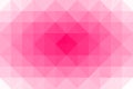 Abstract pink and whith background with triangles and square 3d vector Royalty Free Stock Photo