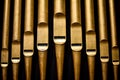 Abstract Pipes from Pipe Organ