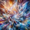 abstract pixel artwork