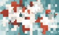 Abstract pixel background. illustration. Can be used for wallpaper, web page background, web banners. Royalty Free Stock Photo