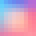 Abstract Pixel Geometric Background, Gradient Backdrop, Vector Illustration