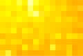 Abstract pixel yellow background. Vector geometric texture from squares. Vector illustration