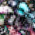 Abstract pixelated background