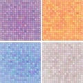 Abstract pixelated colourful background-variation Royalty Free Stock Photo