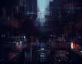 Abstract Pixelated Digital Noise Background Futuristic Glitch Texture with Modern Tech Aesthetic