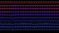 Abstract Pixelated Gradient Hearts Pattern