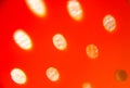 Abstract plastic red holed Royalty Free Stock Photo