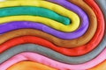 Abstract plasticine background texture. Close Up pattern image