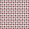 Abstract play cards symbol seamless pattern. Casino playing cards symbol concept background