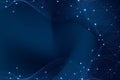 Abstract plexus background with connected lines and dots. Wave flow. Plexus geometric effect Big data with compounds Royalty Free Stock Photo