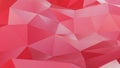 Abstract plexus red geometric shapes texture and background.,3d model and illustration Royalty Free Stock Photo