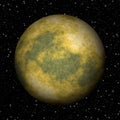 Abstract Pluto planet generated texture background