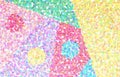 Abstract pointillistic background pattern Royalty Free Stock Photo