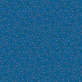 Abstract polka seamless pattern with colorful different balls on azure