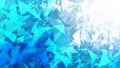 Abstract Polygon Background. Bright triangle pattern. Geometric triangular mosaic. Futuristic sci-fi art. Crystal, ice or diamond Royalty Free Stock Photo