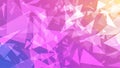 Abstract Polygon Background. Low poly triangle pattern. Geometric triangular mosaic. Futuristic sci-fi art. Crystal, ice or Royalty Free Stock Photo