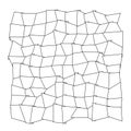 Abstract Polygon Grid Images White Frame Tiles