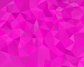 Abstract polygon purple background with a triangle pattern. Royalty Free Stock Photo