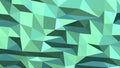 Abstract polygonal background. Modern Wallpaper. Aquamarine vector illustration