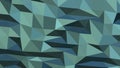 Abstract polygonal background. Modern Wallpaper. Cadet Blue vector illustration