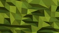 Abstract polygonal background. Modern Wallpaper. Olive Drab vector illustration