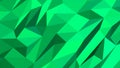 Abstract polygonal background. Modern Wallpaper. Spring Green vector illustration