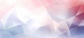 Abstract polygonal background, Triangular low poly style, Generative AI illustrations Royalty Free Stock Photo