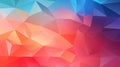 Abstract polygonal background. Triangular style with gradient. Illustration