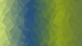 Abstract polygonal background with blue and green gradient color design Royalty Free Stock Photo