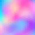 Abstract polygonal background. Vivid color