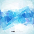 Abstract polygonal geometric background