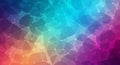 Vibrant Abstract Polygonal Network Background with Gradient Colors Royalty Free Stock Photo