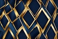 Abstract polygonal pattern luxur Royalty Free Stock Photo