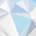 Abstract polygonal sky triangle background. Vector Polygon which consist of triangles. Royalty Free Stock Photo