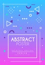 Abstract poster original design, creative solution placard template, background for banner, invitation, flyer, cover