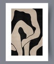 Abstract postmodernism minimalism wall art print